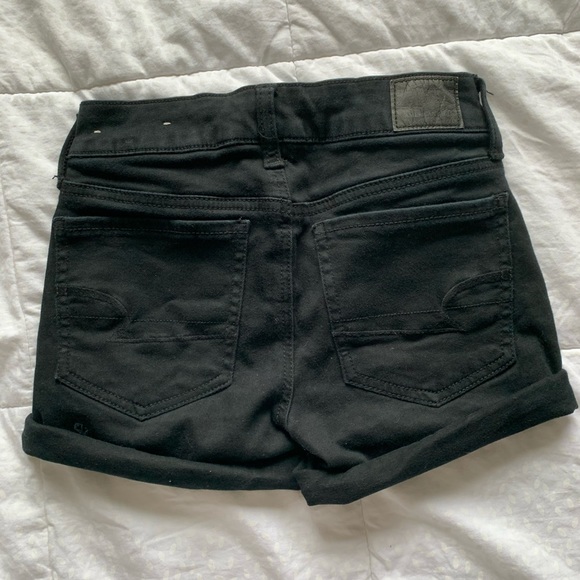 Black American Eagle Shorts - Picture 2 of 4